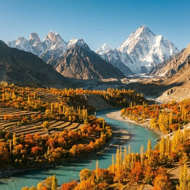 Karakoram in Autumn