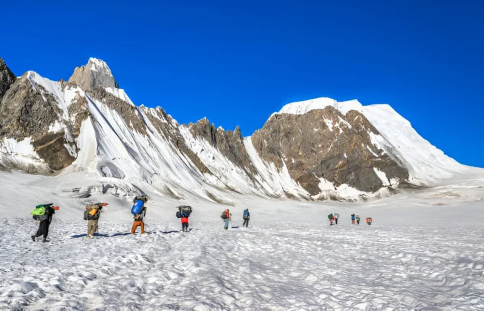 Venture into the heart of the Karakoram on the Snow Lake & Hispar La Trek, a journey through one of the largest alpine glaciers on Earth. This remote and challenging trek offers breathtaking views of pristine snowfields, towering peaks, and untouched wilderness. Crossing the Hispar La Pass (5,151m), you’ll connect the Hispar and Biafo glaciers while immersing yourself in the raw beauty of the Karakoram. Ideal for experienced trekkers seeking solitude and unparalleled adventure.